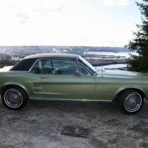 1967 Ford Mustang Coupe Lime Gold