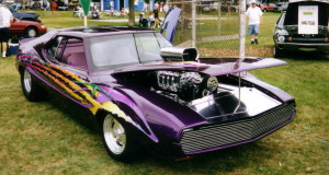 AMC Javelin 1971-74 Purple Blown Custom Paint