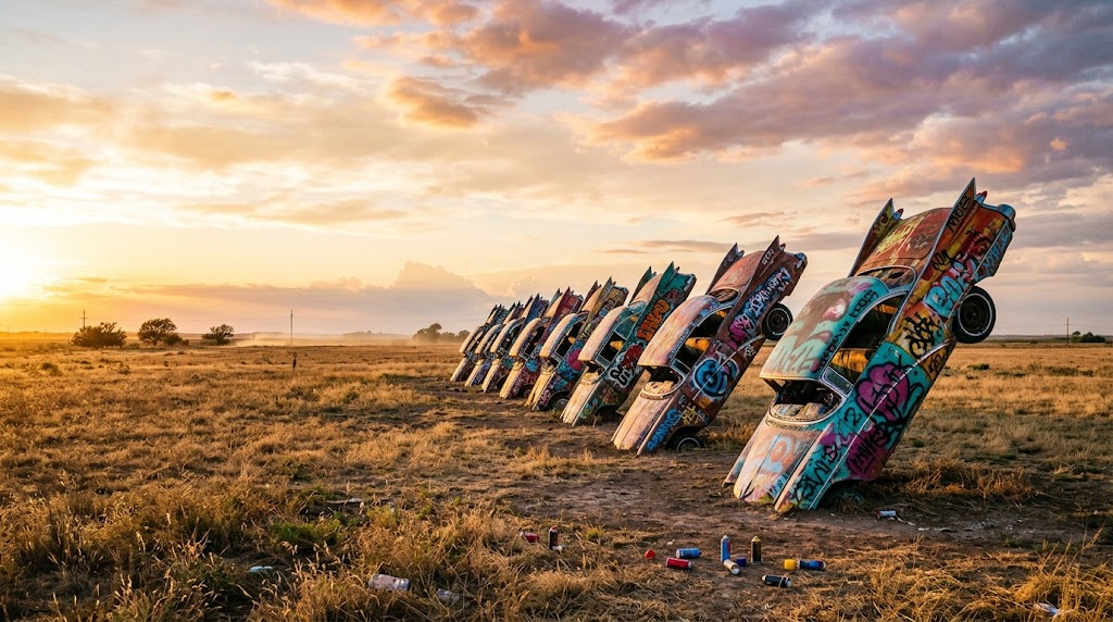 From Junkyard to Gallery: Famous Car Art Across America