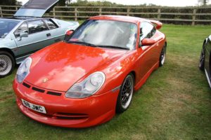 Optimizing the Aerodynamic Balance of your Car: Red Porsche 996 GT3