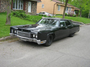 Gangster-styled 1970 Lincoln Continental
