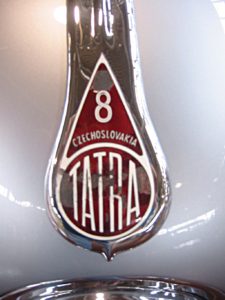 1947 Tatra T87 Saloon Front Nameplate