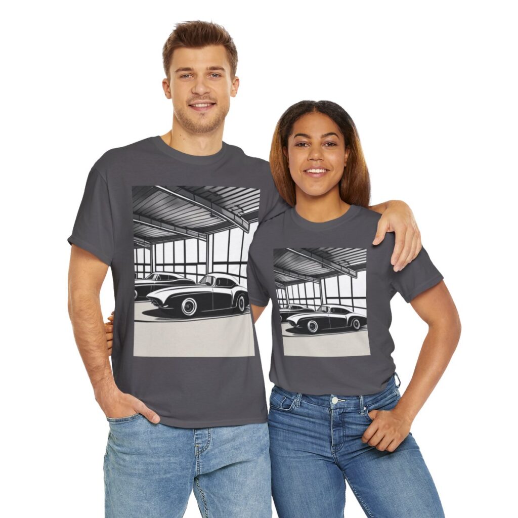 Classic car tees that stand out and show your love of classic cars.