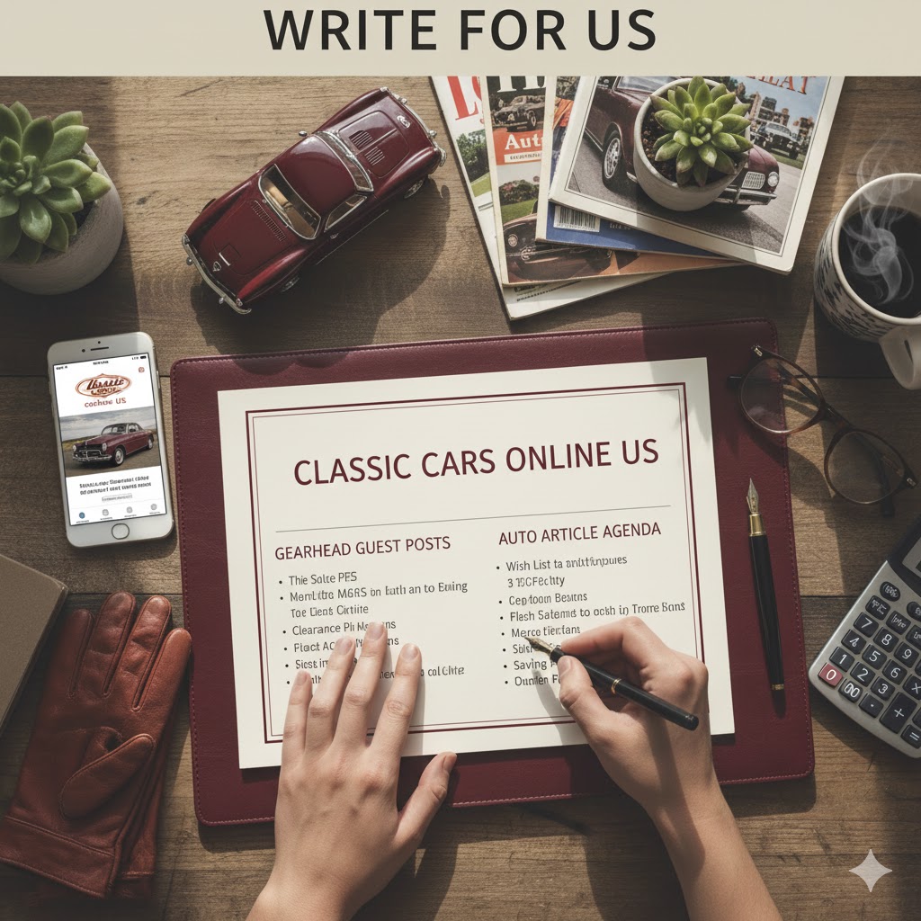 Write for Us at Classic Cars Online US