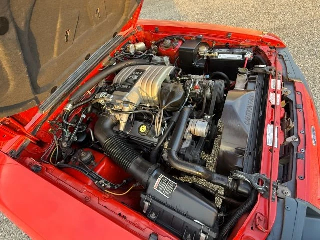 The 5.0-liter High Output V8 in a 1986 Ford Mustang GT